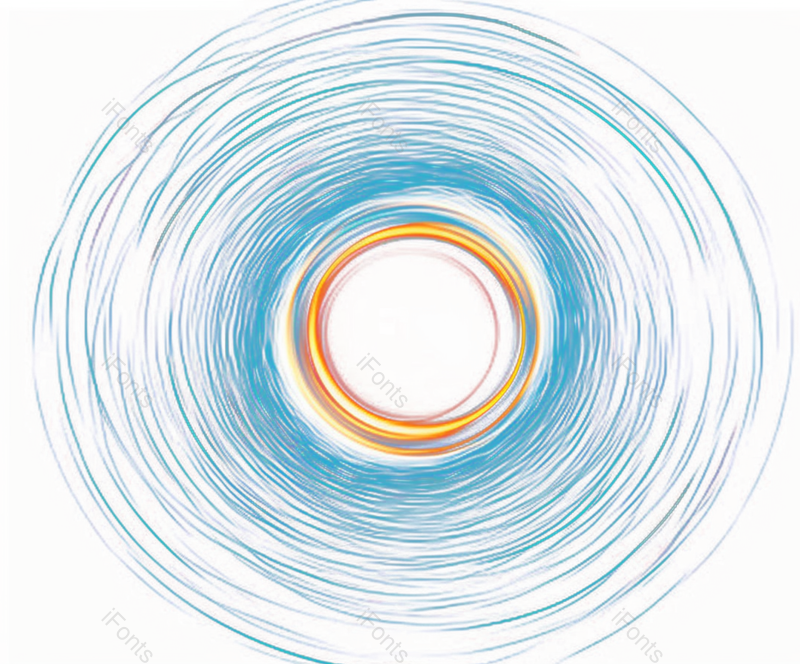 光效图片,科技元素,光圈PNG,抽象免抠素材